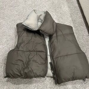 Stylish Reversable Puffer Vest